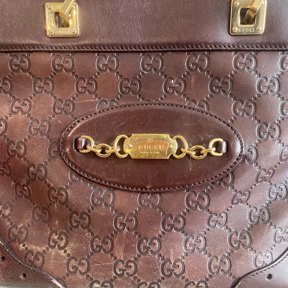 Gucci Medium Guccissima Punch Tote - Picture 2 of 6